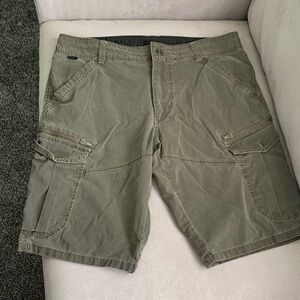 Kuhl Men's Olive Green Cargo Shorts